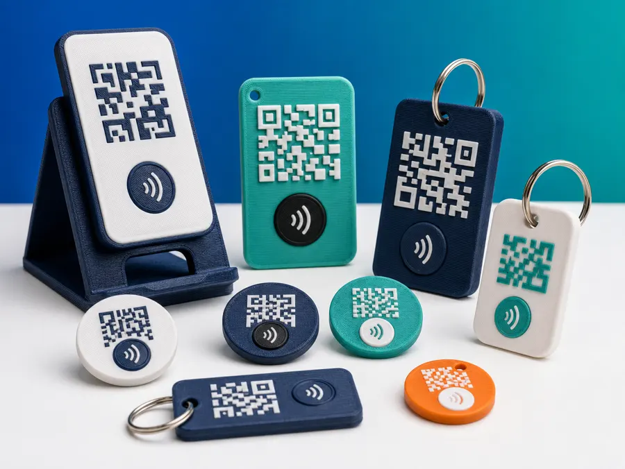 Tags NFC e QR Code