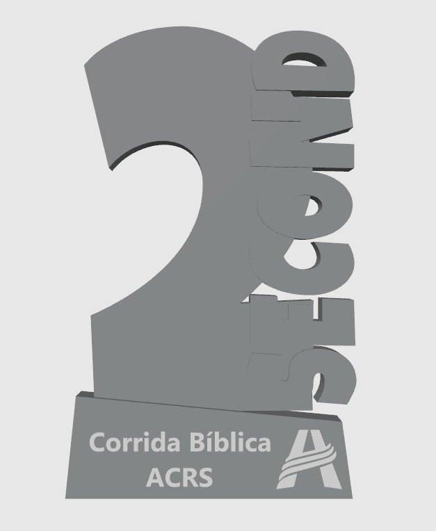 Troféu 2º - Corrida Bíblica